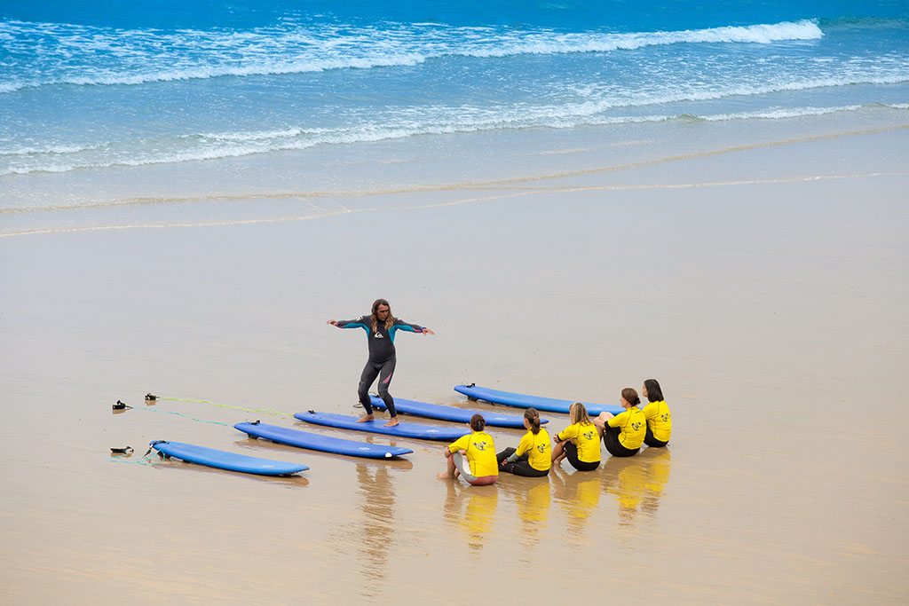 Clases de surf para principiantes