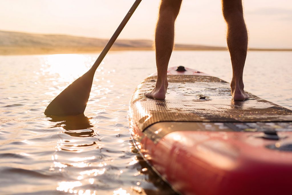 dónde se puede hacer paddle surf en Galicia