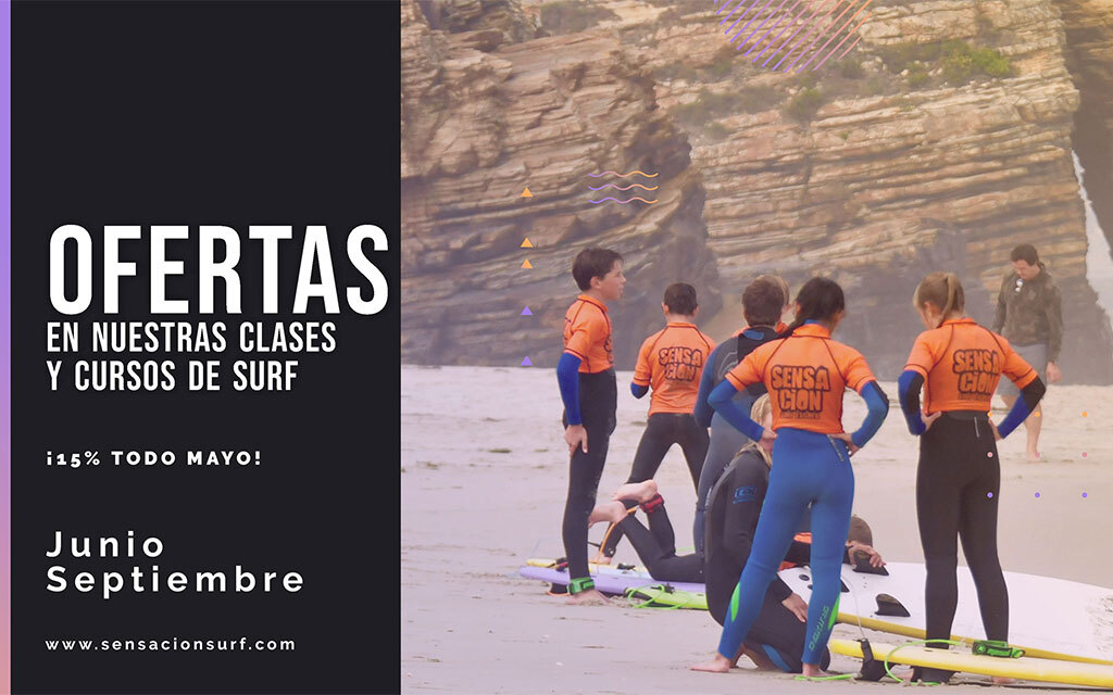 Ofertas en cursos y clases de surf verano 2021